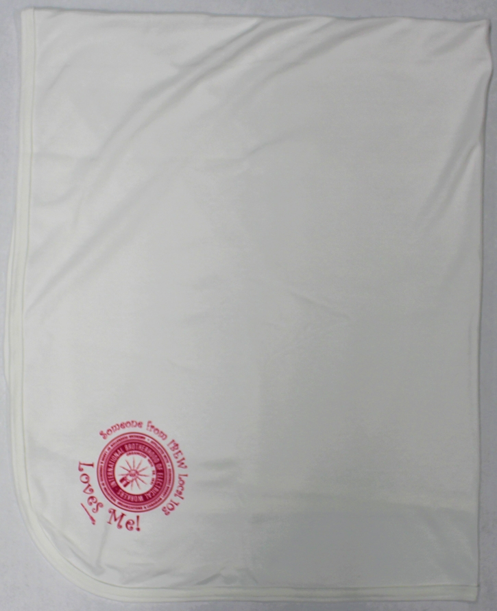 Pink Logo Baby Blanket – Local 103 Store