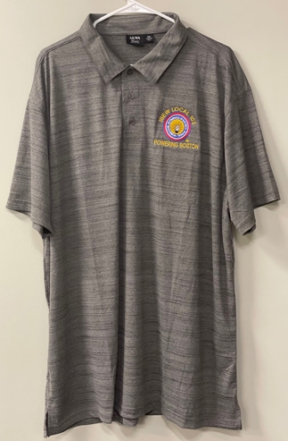 Local 103 Grey Golf Shirt – Local 103 Store