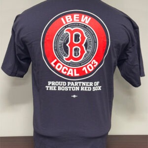 Red Sox Navy Short Sleeve