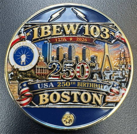 Boston 250 Coin